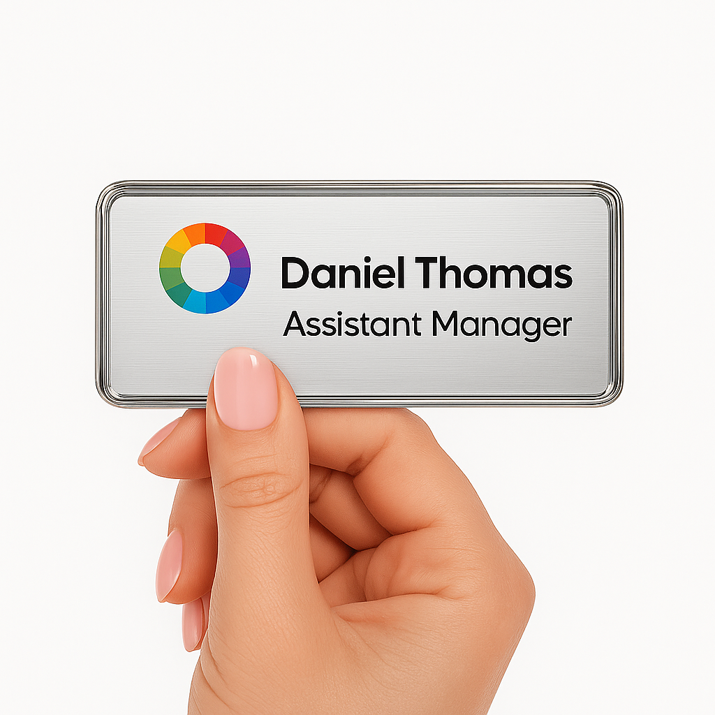 Name badge pricing factors