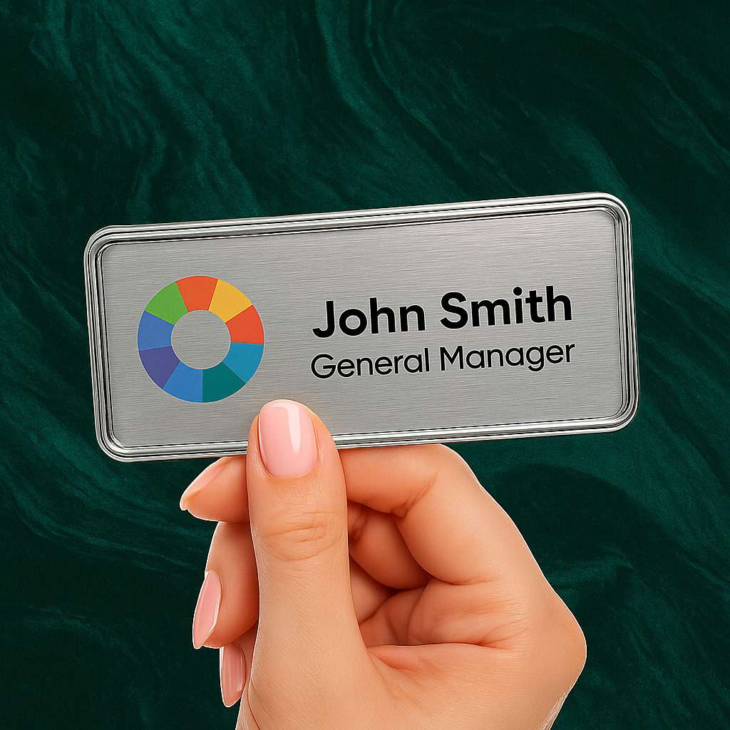 Industry-specific name badges