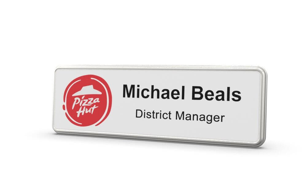 Custom Name Badges & Name Tags - Made in USA | NameBadge.com