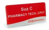CVS - Name Tag - Magnetic ***Add name in comments section at checkout.
