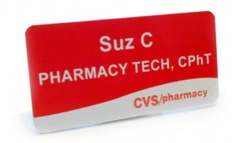 CVS - Name Tag - Magnetic ***Add name in comments section at checkout.