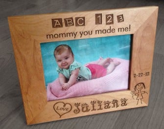 Laser Engraved - Photo Frame - 5x7