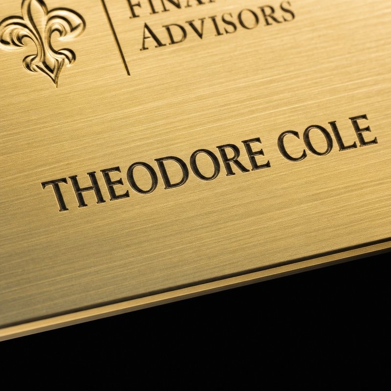 Board rooms and C-suite badge example