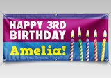 Custom birthday party banner