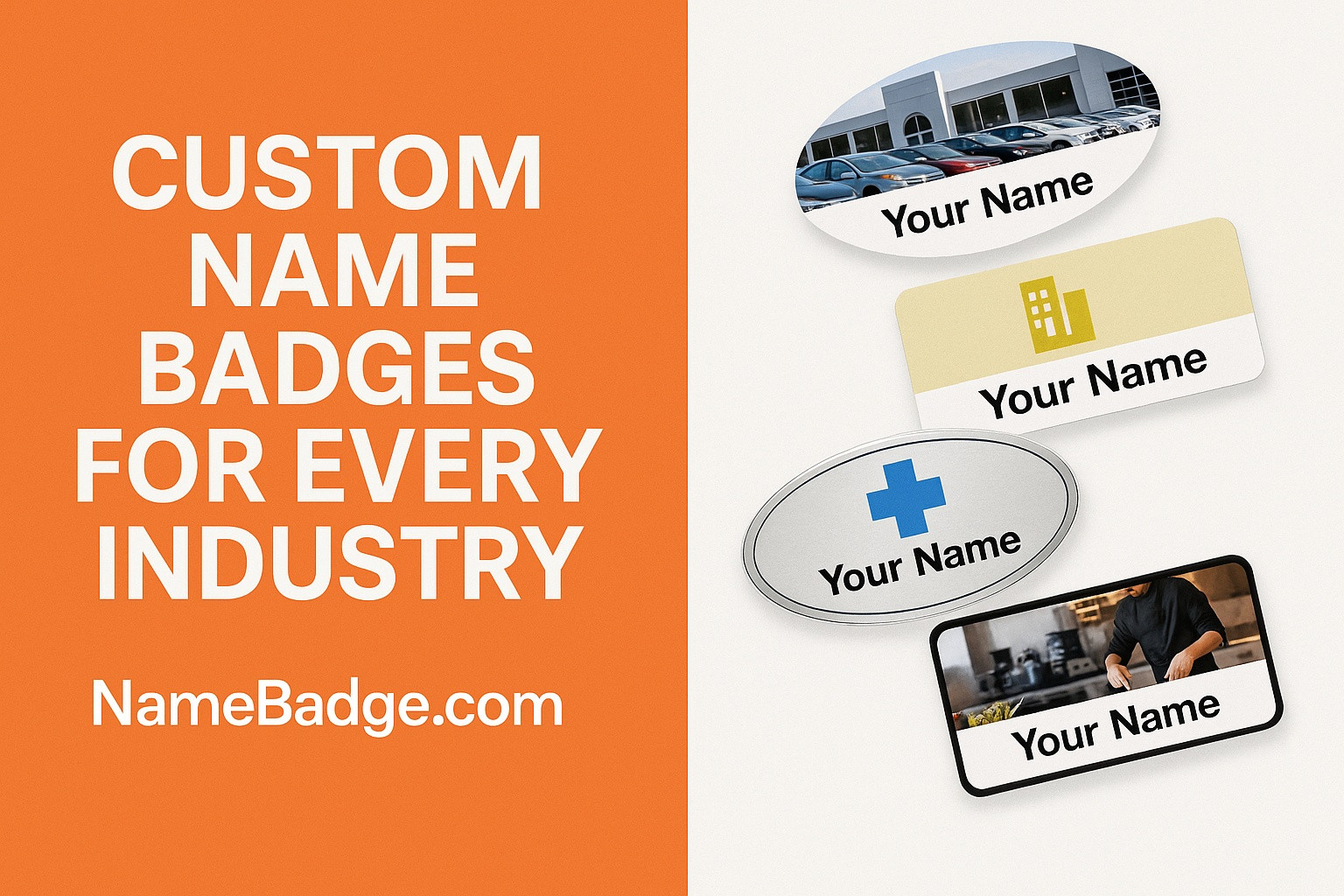 Name Badges for Every Industry | NameBadge.com