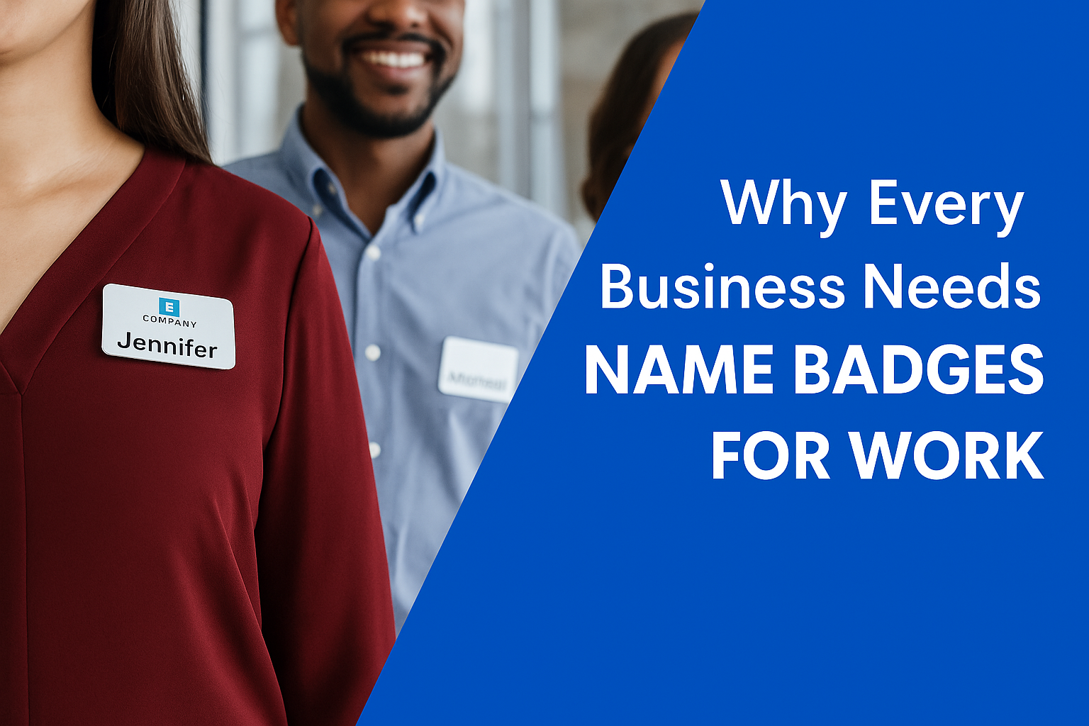 Why Every Business Needs Name Badges for Work | NameBadge.com