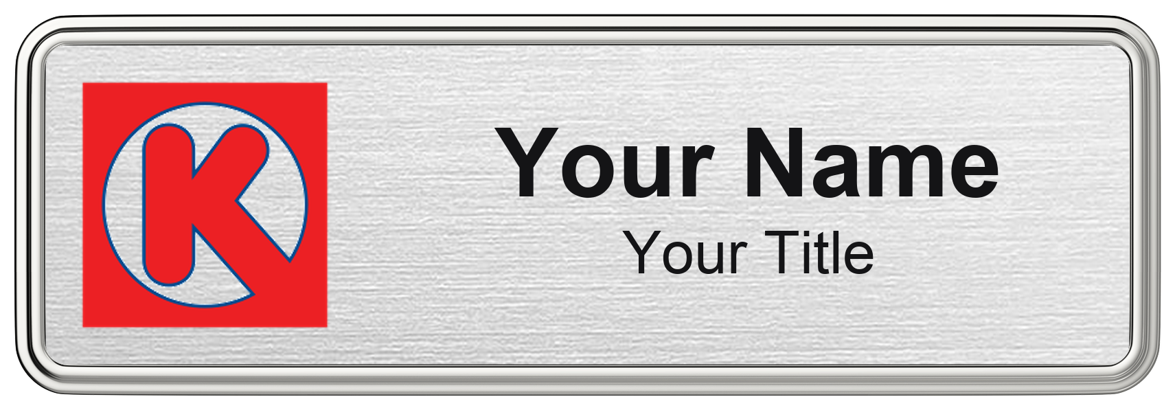 Circle K convenience store name badge