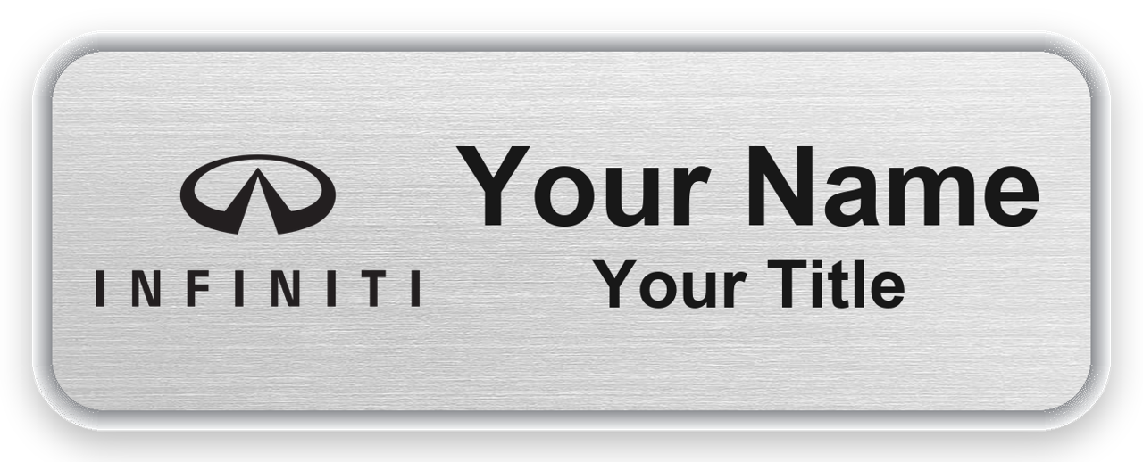 Infiniti Dealership Name Badges