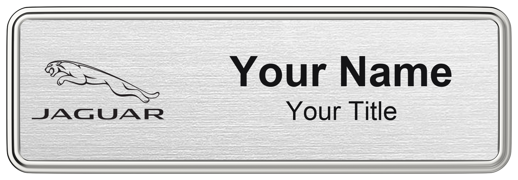 Jaguar Dealership Name Badges