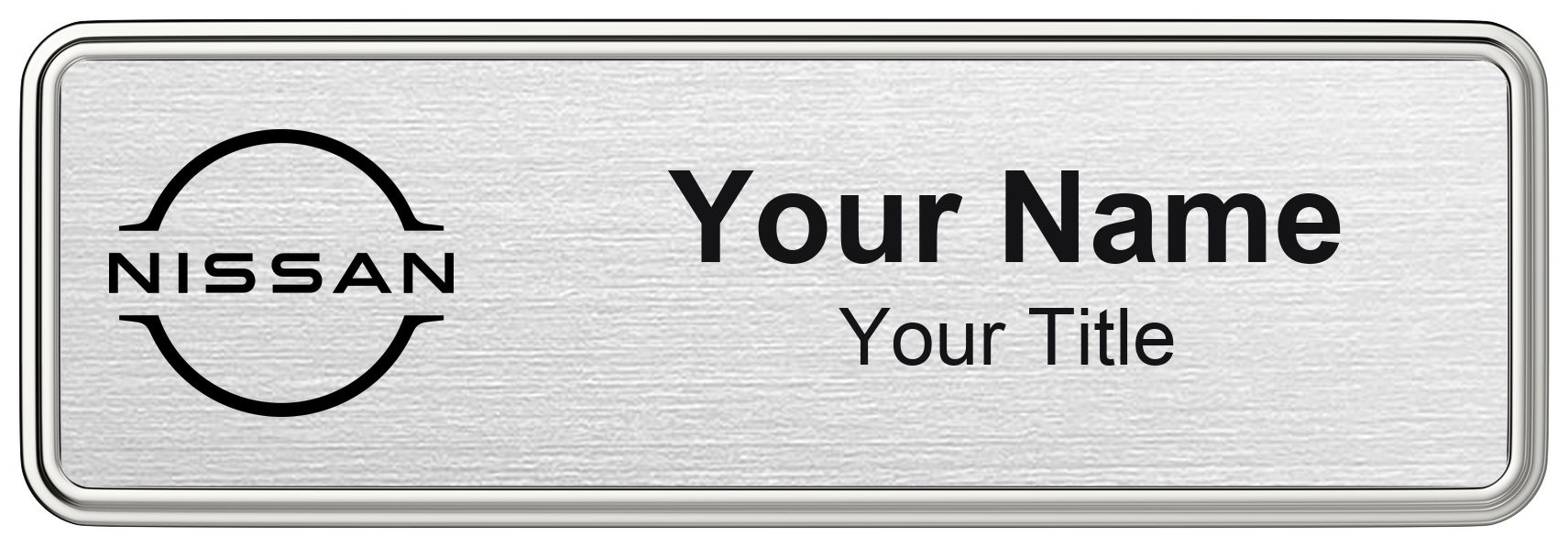 Nissan Dealership Name Badges