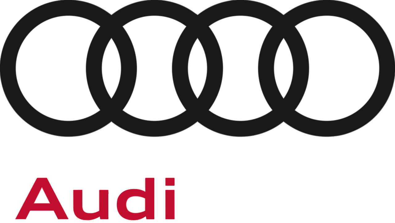 Audi dealership name badges