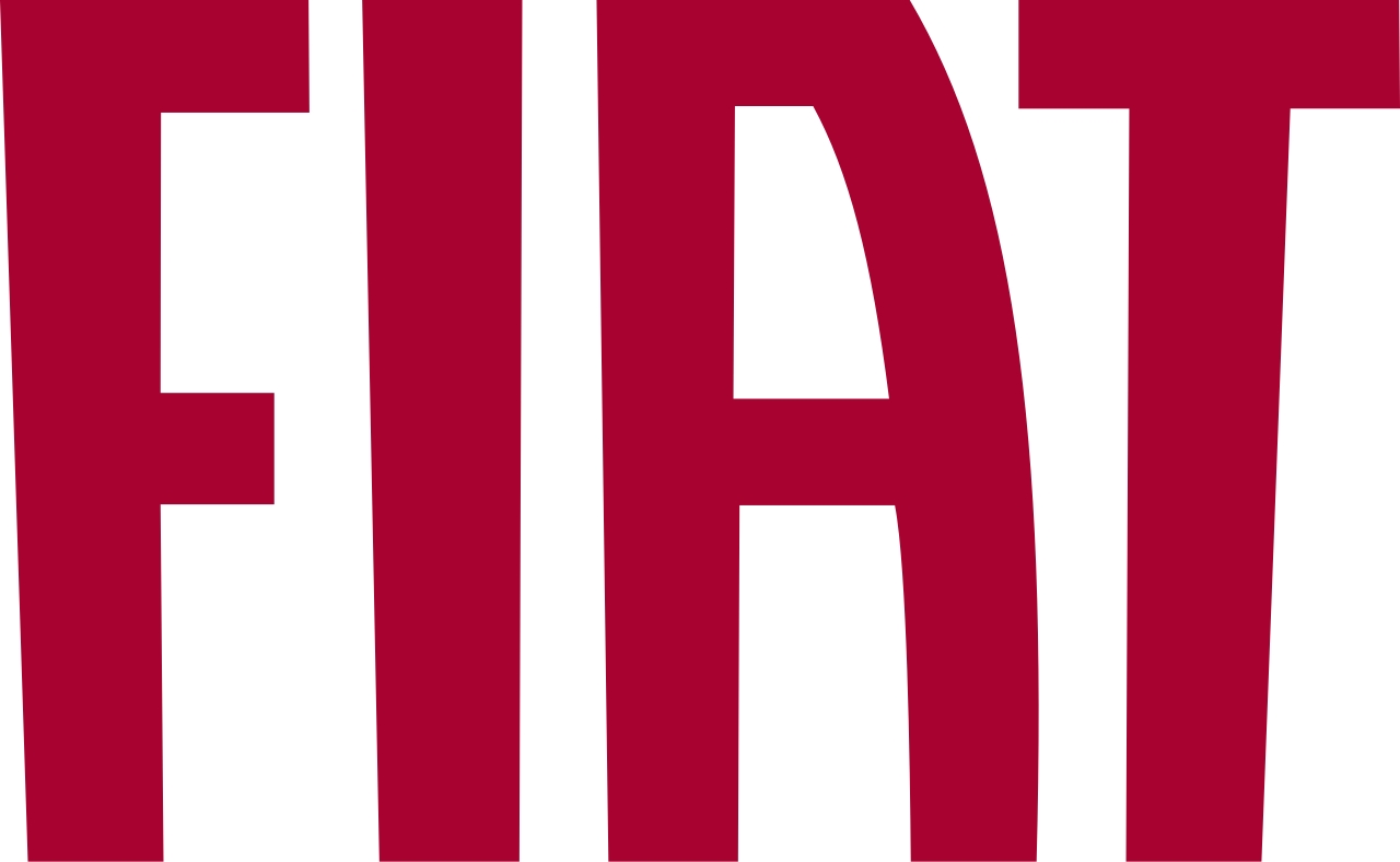 Fiat dealership name badges