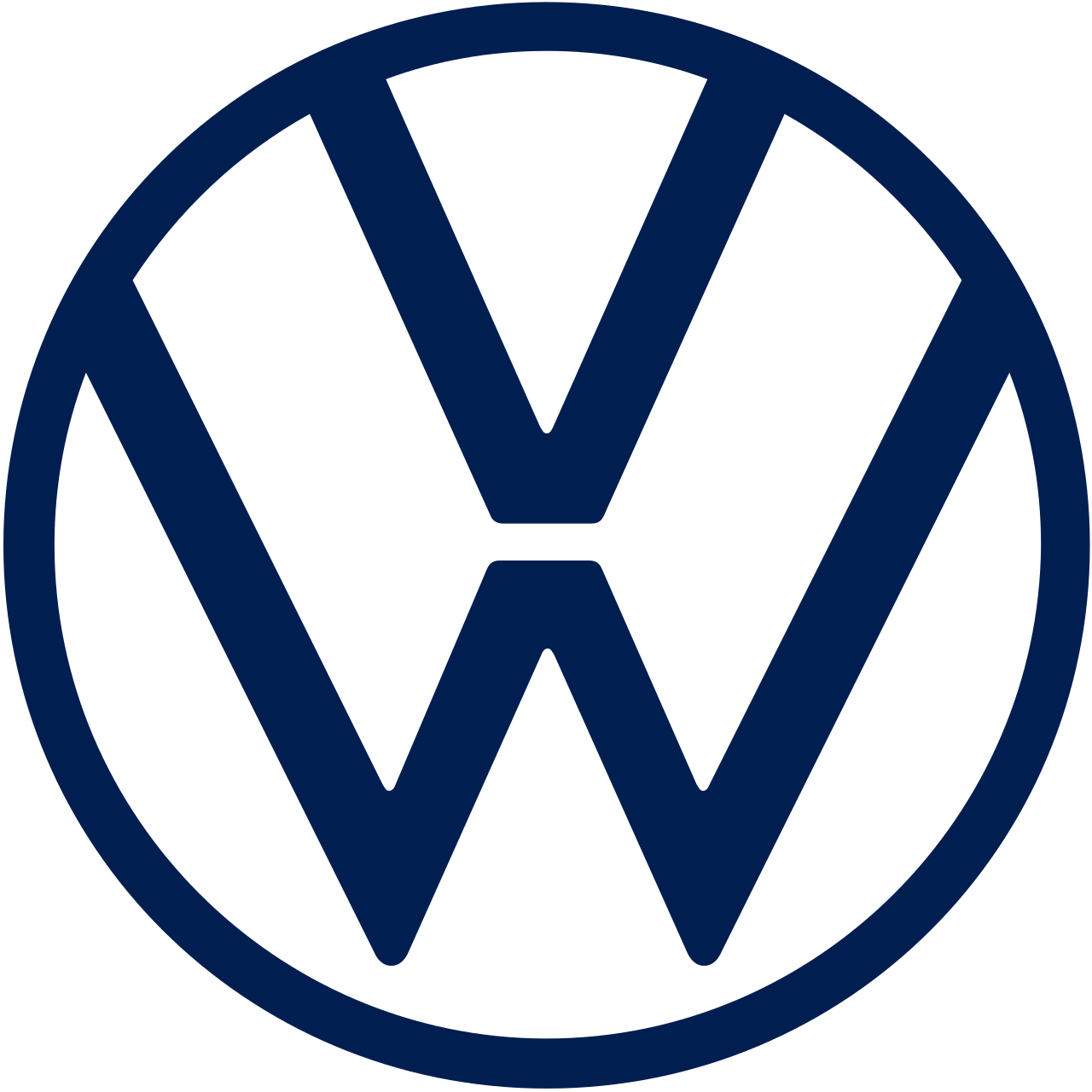 Volkswagen dealership name badges