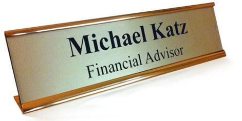 Desk Holder Namebadge