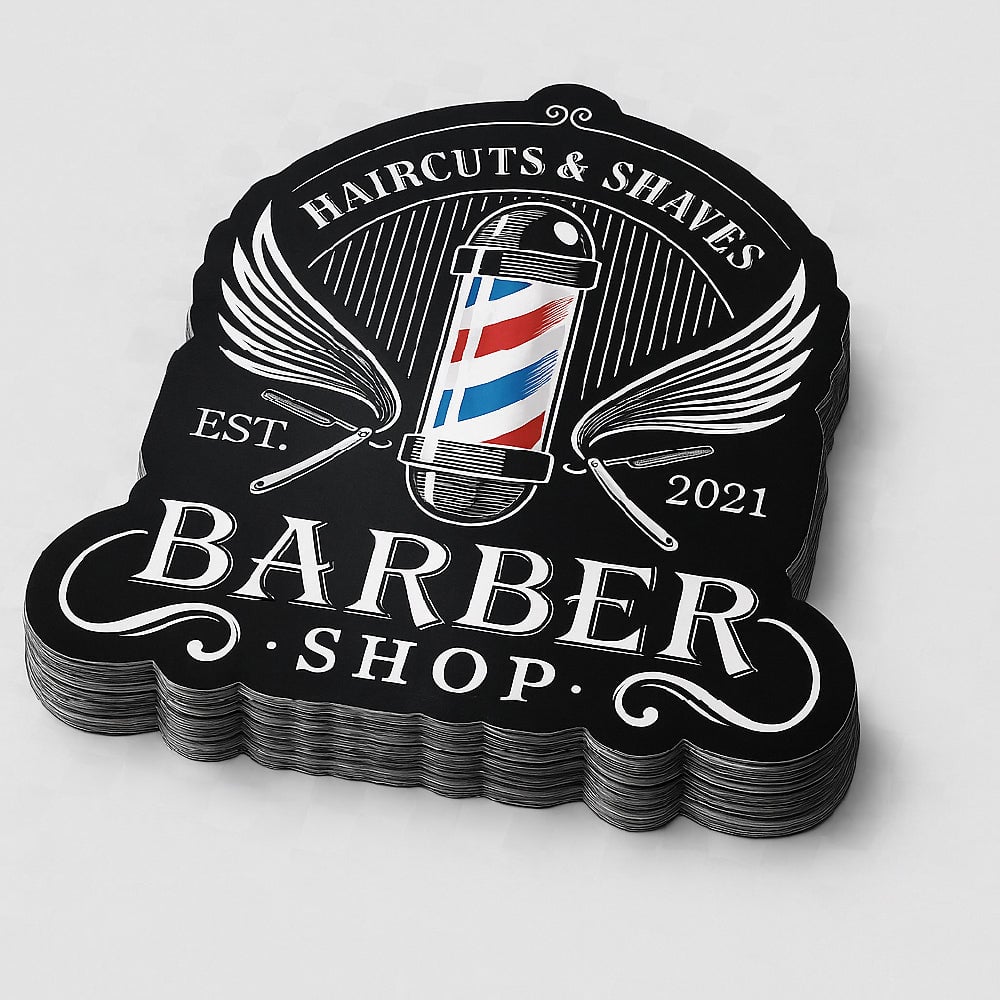 Custom die cut stickers in any shape