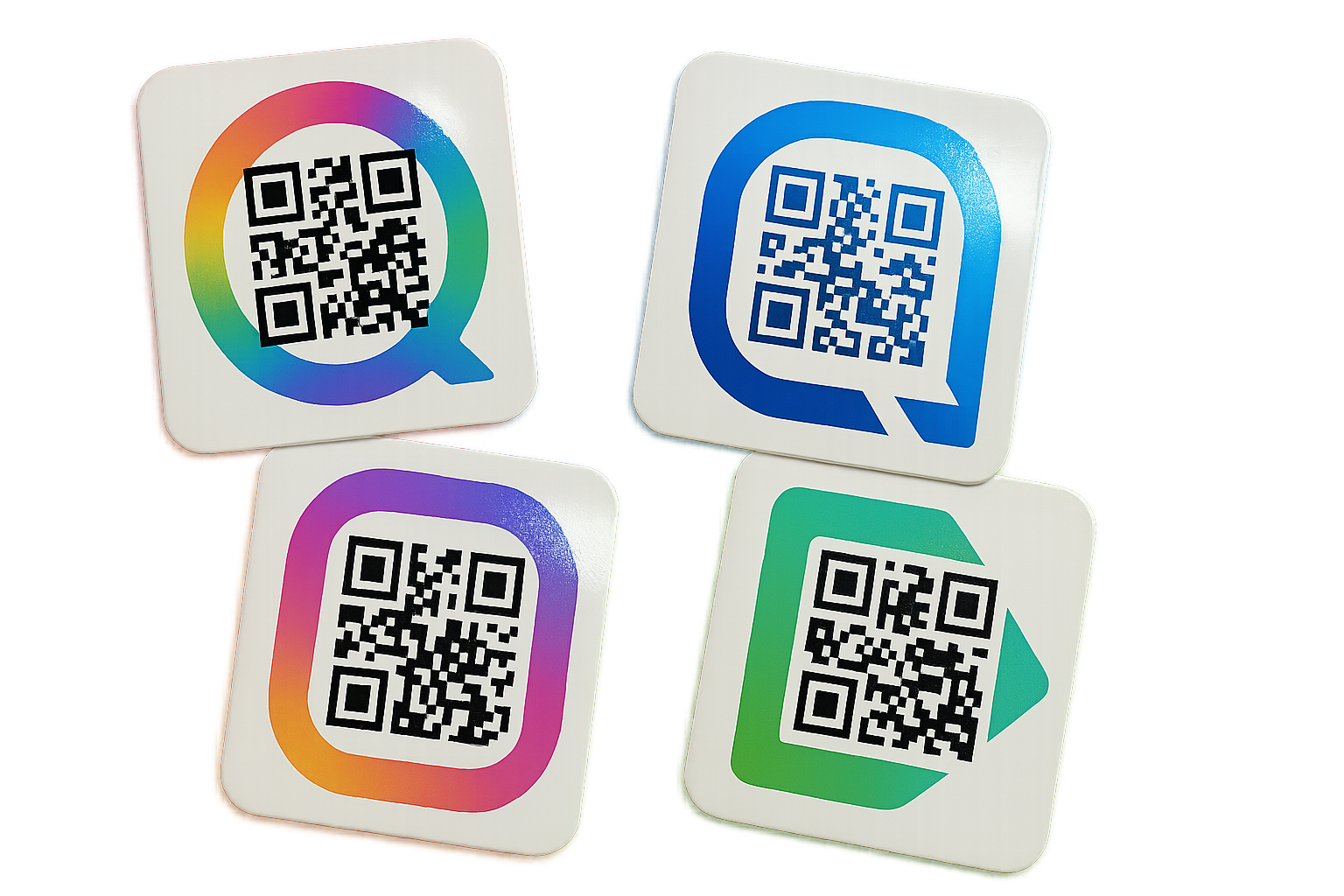QR Code Stickers from NameBadge.com