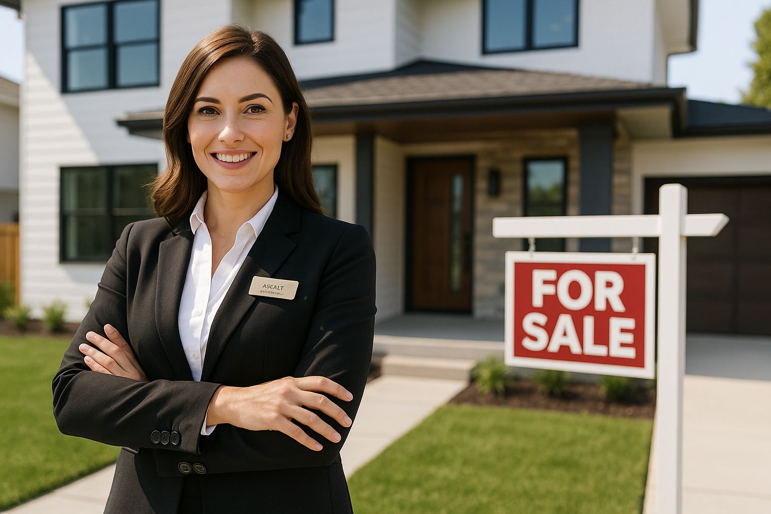 Real Estate name badges