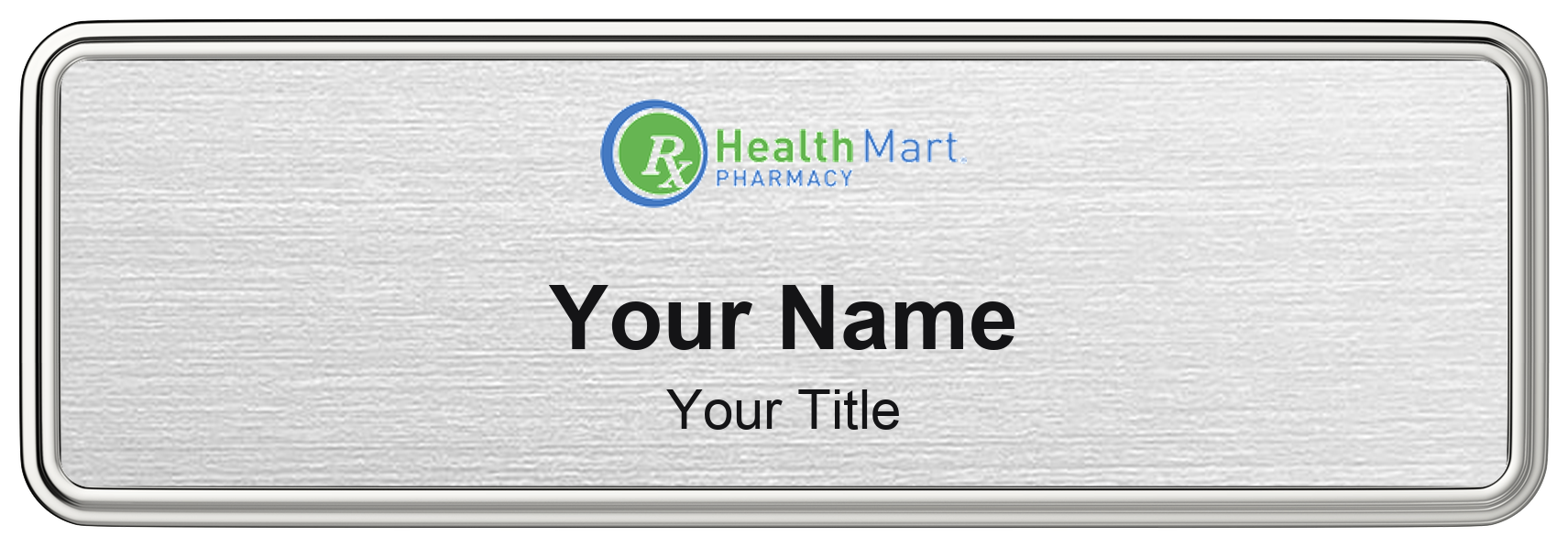 Health Mart pharmacy name badge
