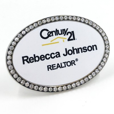  Bling Oval