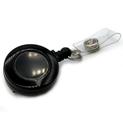 Black Retractable Badge Reel