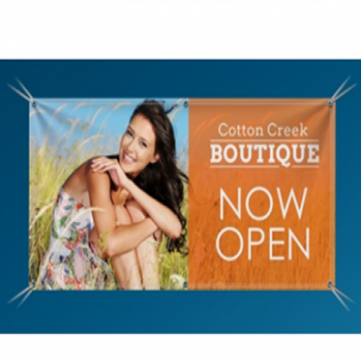  2'x4' Vinyl Banner with Grommets