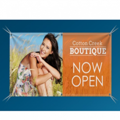 2'x4' Vinyl Banner with Grommets