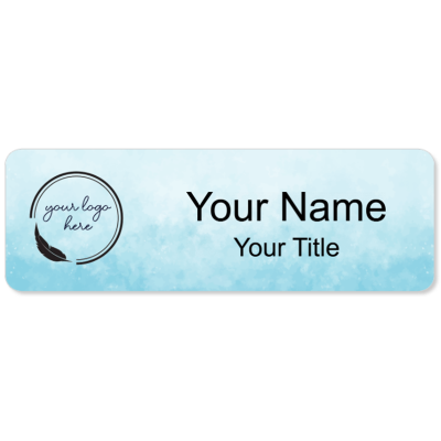 Custom Color Name Badge Design - 3