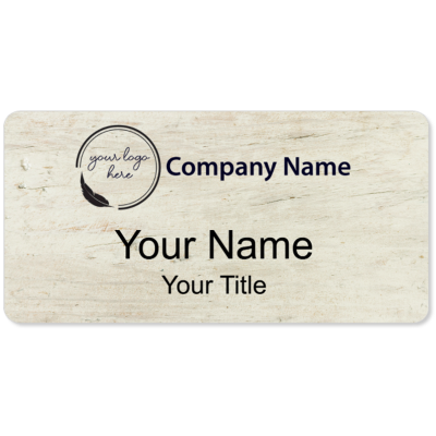  Custom Color Name Badge Design - 6