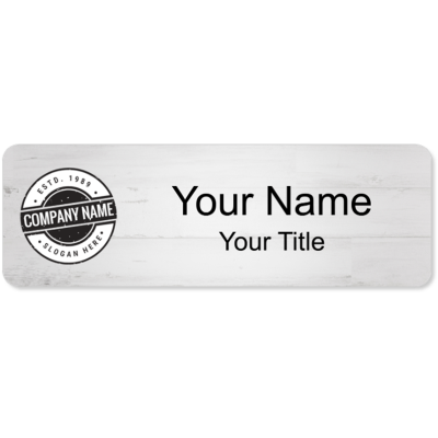  Custom Color Name Badge Design - 8