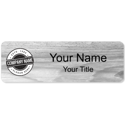  Custom Color Name Badge Design - 9