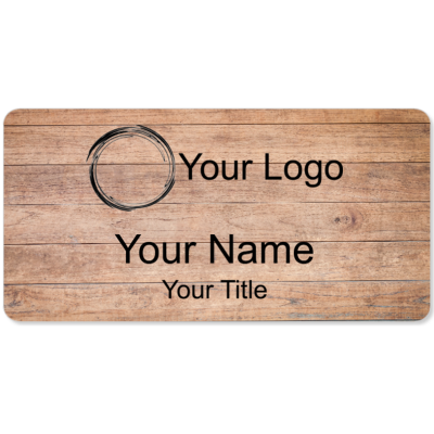 Custom Color Name Badge Design - 10