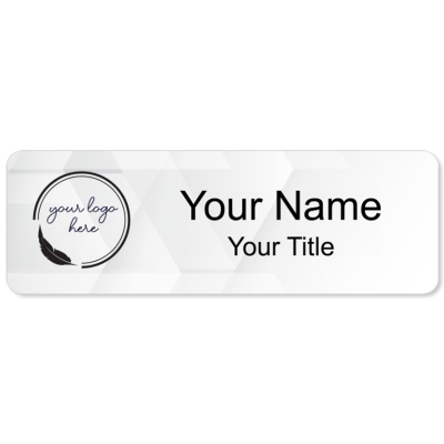 Custom Color Name Badge Design - 13