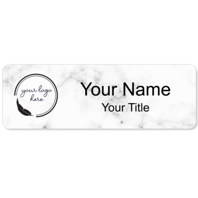 Custom Color Name Badge Design - 15