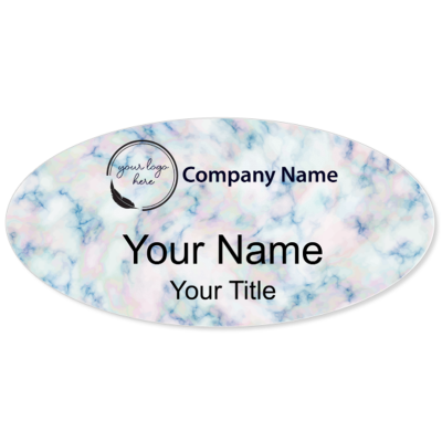 Custom Color Name Badge Design - 16