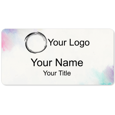  Custom Color Name Badge Design - 20