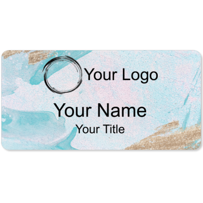  Custom Color Name Badge Design - 21