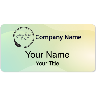  Custom Color Name Badge Design - 31