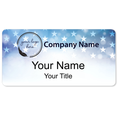  Custom Color Name Badge Design - 32