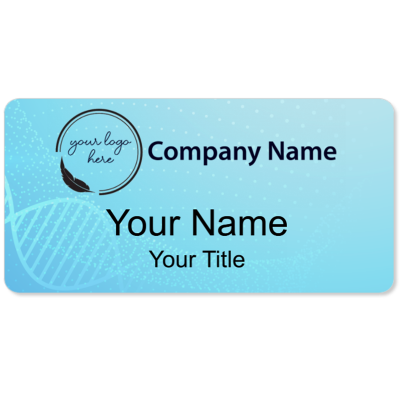 Custom Color Name Badge Design - 33