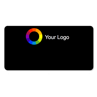  1.5x3 Chalkboard Name Badge
