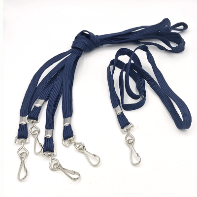 5pk Blue Swivel Clip Lanyard