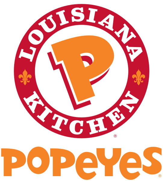 Popeyes restaurant name badge