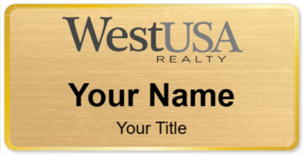 West USA Realty Badge, Style 2