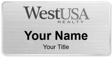 West USA Realty Badge, Style 1